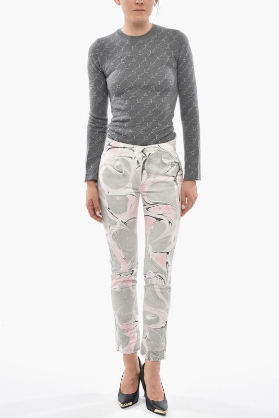  스텔라 맥카트니 데님 팬츠 372773SOH448318 Rosa Grigio - STELLA MCCARTNEY