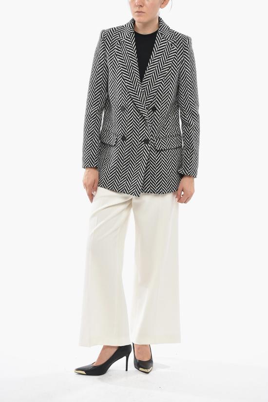  스텔라 맥카트니 수트 자켓 477101SPB101000 Black White - STELLA MCCARTNEY