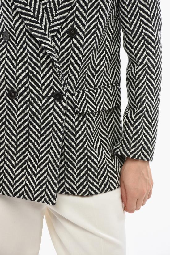  스텔라 맥카트니 수트 자켓 477101SPB101000 Black White - STELLA MCCARTNEY