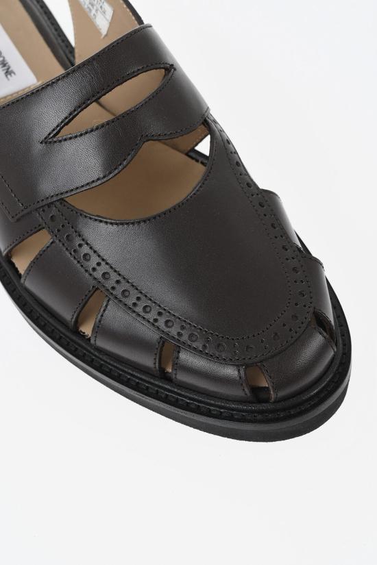  톰브라운 샌들 MFD180B 03050 415 29 Brown - THOM BROWNE