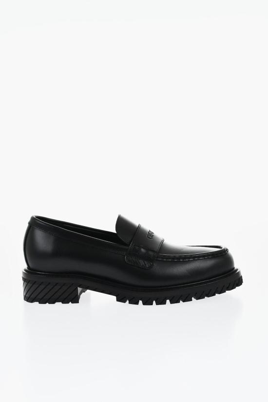  오프화이트 로퍼 OMIG009C99LEA0011010 Black - OFF WHITE