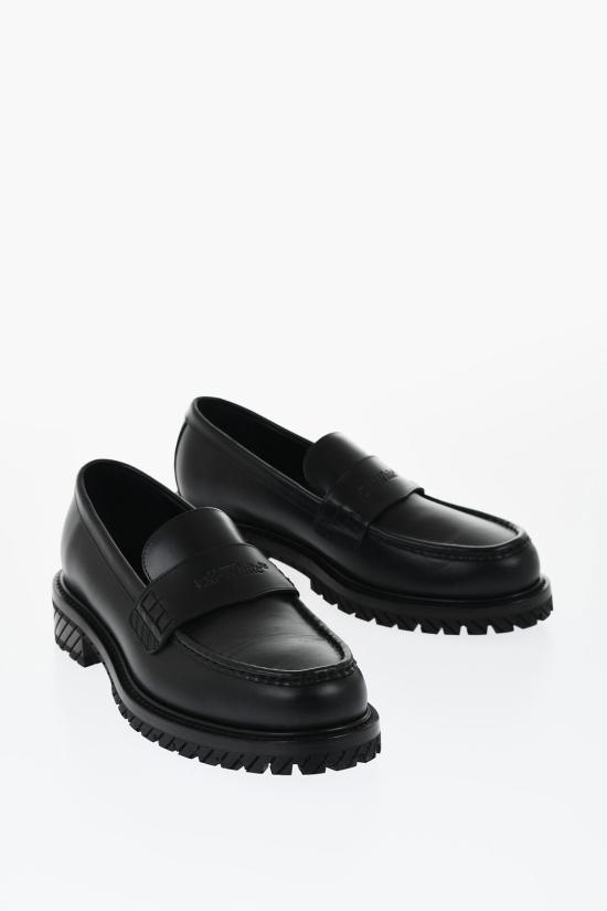  오프화이트 로퍼 OMIG009C99LEA0011010 Black