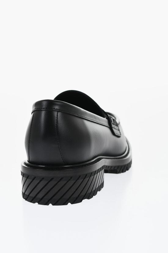  오프화이트 로퍼 OMIG009C99LEA0011010 Black - OFF WHITE
