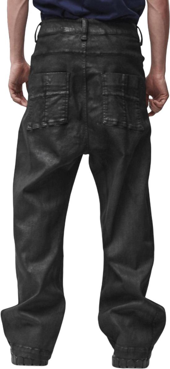 26FW 톰크롬 데님 팬츠 THOMKROMMT108BLACKMT108COATEDWIDELEGJEANSWIDELEGJEANSBLACK - THOM KROM