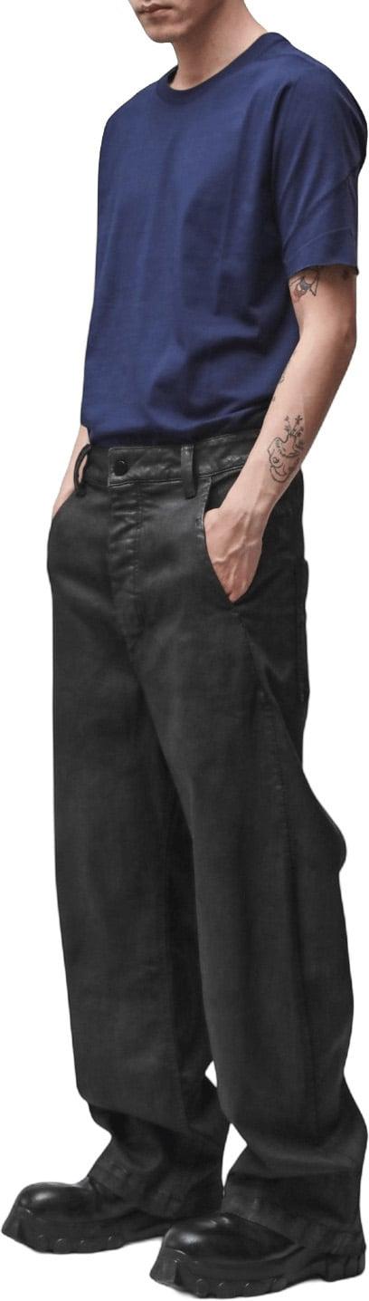 26FW 톰크롬 데님 팬츠 THOMKROMMT108BLACKMT108COATEDWIDELEGJEANSWIDELEGJEANSBLACK - THOM KROM