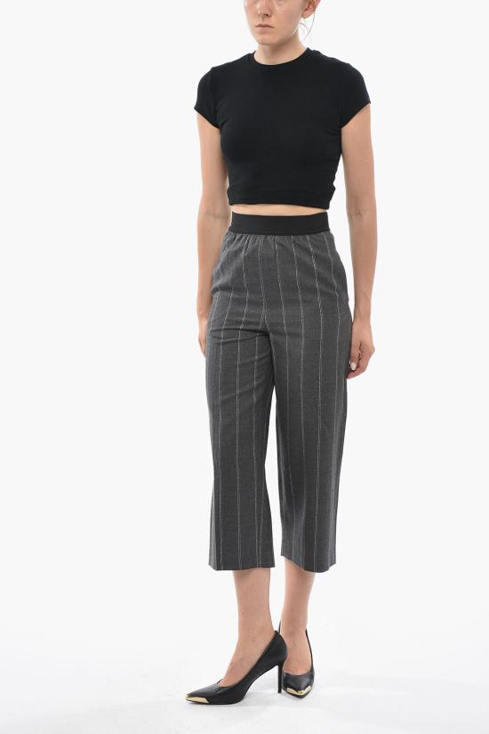  스텔라 맥카트니 스트레이트 팬츠 6400223AR7501262 Gray - STELLA MCCARTNEY