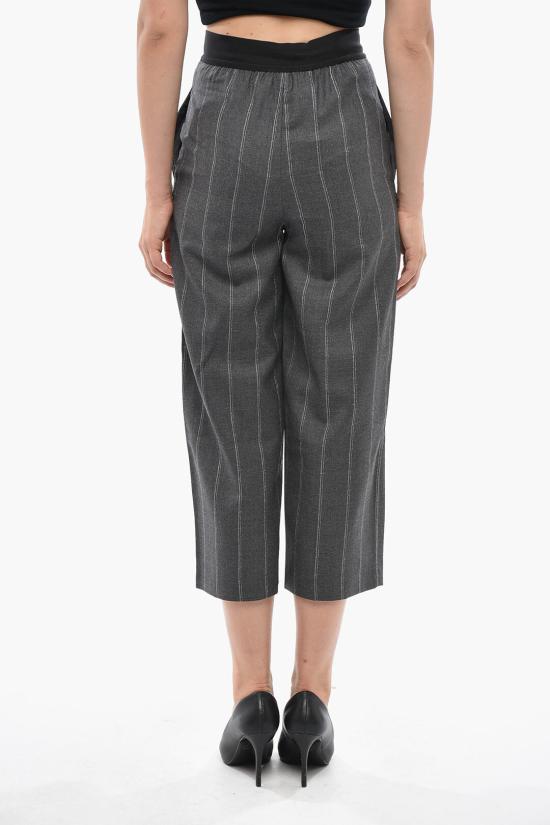  스텔라 맥카트니 스트레이트 팬츠 6400223AR7501262 Gray - STELLA MCCARTNEY