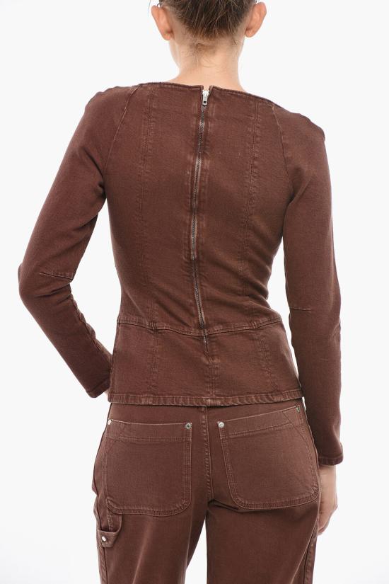  스텔라 맥카트니 탑 6D00853SPH037745 Brown - STELLA MCCARTNEY