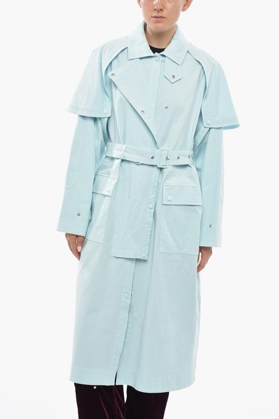  스텔라 맥카트니 트렌치 코트 597950SLA533900 Light blue
