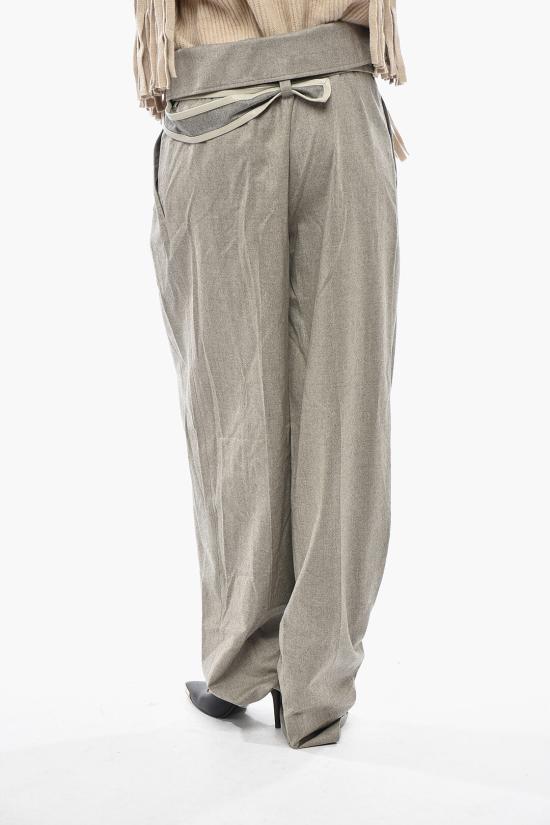  스텔라 맥카트니 스트레이트 팬츠 602393SNB539576 Gray - STELLA MCCARTNEY