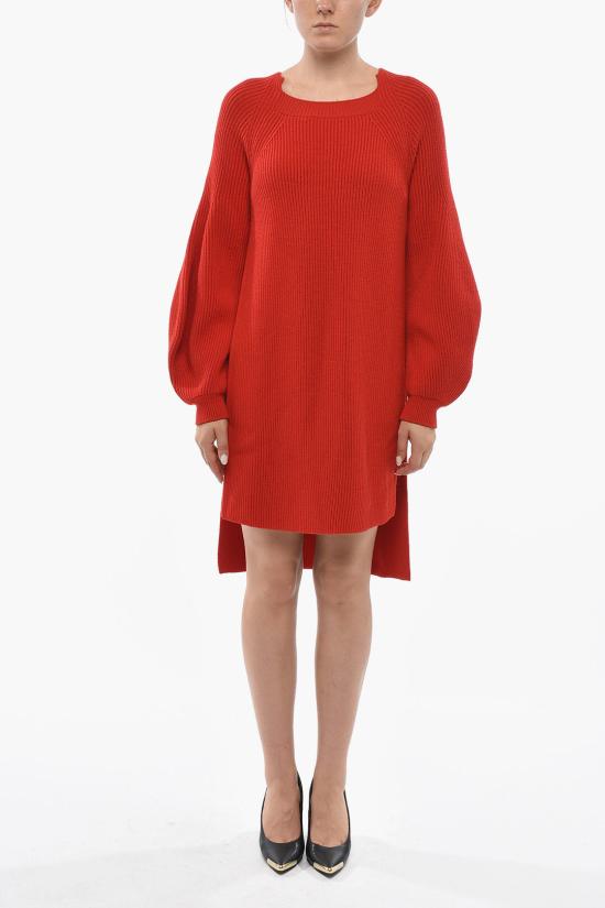  스텔라 맥카트니 미디 원피스 521623S1886 Red