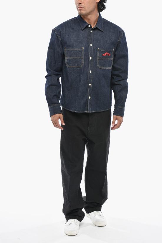  디스퀘어드2 데님 셔츠 S79DL0058 D30011 470 Blue - DSQUARED2