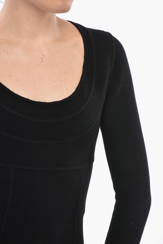  디스퀘어드2 미디 원피스 S75CV0942 S41343 900 Black - DSQUARED2