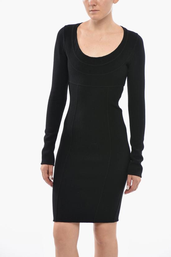  디스퀘어드2 미디 원피스 S75CV0942 S41343 900 Black - DSQUARED2