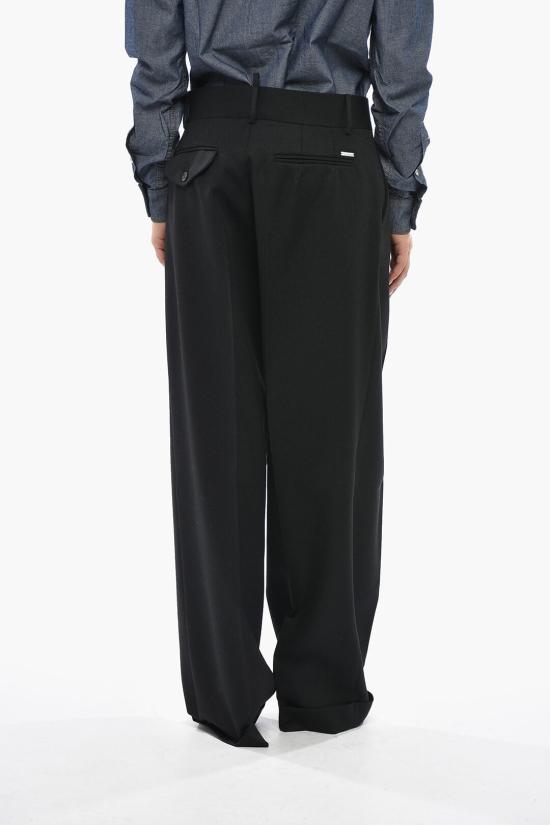  디스퀘어드2 스트레이트 팬츠 S75KB0513 D35313 900 Black - DSQUARED2