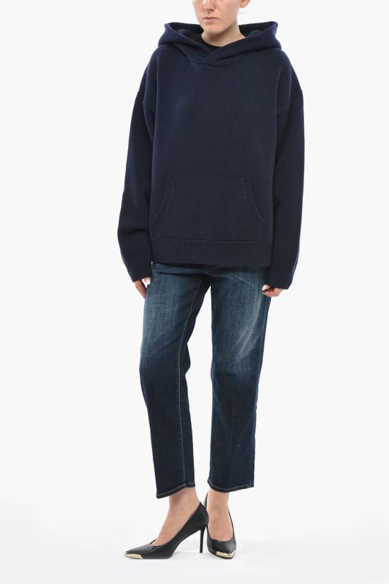  디스퀘어드2 후드 티셔츠 S75HA1372 D13145 487 Blue - DSQUARED2