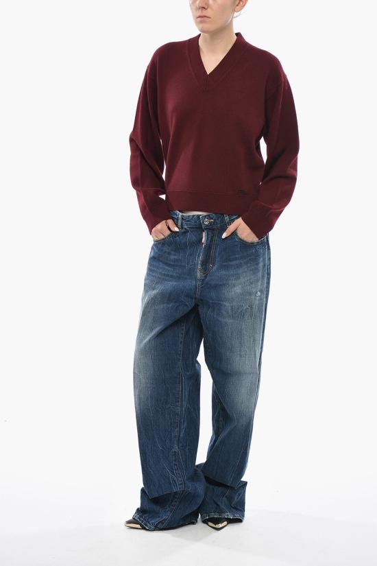  디스퀘어드2 스웨터 S75HA1380 D13139 259 Red - DSQUARED2