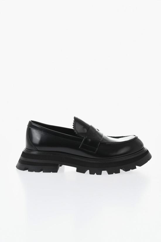  알렉산더 맥퀸 로퍼 666328 WIDU0 1000 30 Black - ALEXANDER MCQUEEN