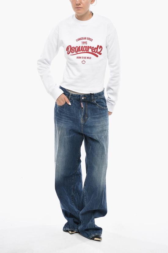  디스퀘어드2 긴팔 티셔츠 S75GU0600 S25030 100 White - DSQUARED2