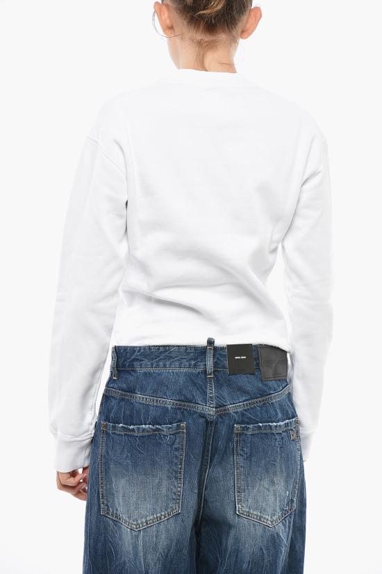  디스퀘어드2 긴팔 티셔츠 S75GU0600 S25030 100 White - DSQUARED2