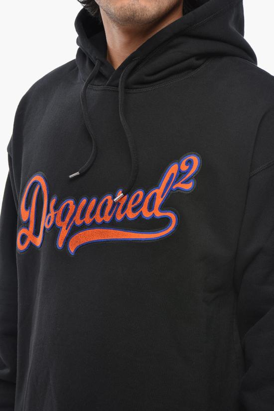  디스퀘어드2 후드 티셔츠 S74GU0898 S25516 900 Black - DSQUARED2