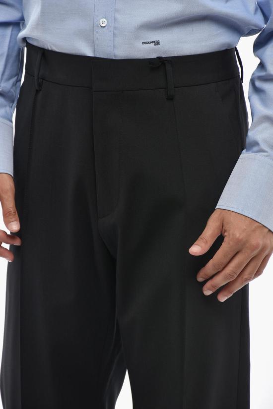  디스퀘어드2 스트레이트 팬츠 S74KB1057 S40320 900 Black - DSQUARED2