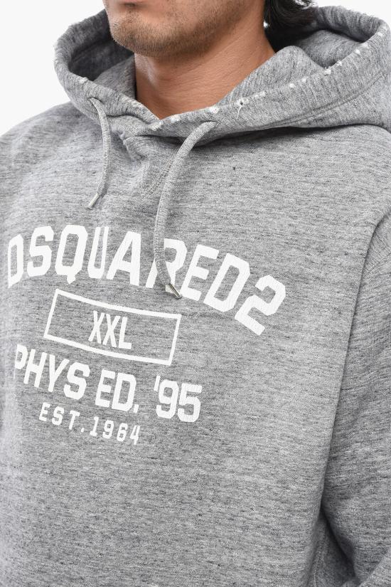  디스퀘어드2 후드 티셔츠 S74GU0894 S25477 860M Gray - DSQUARED2