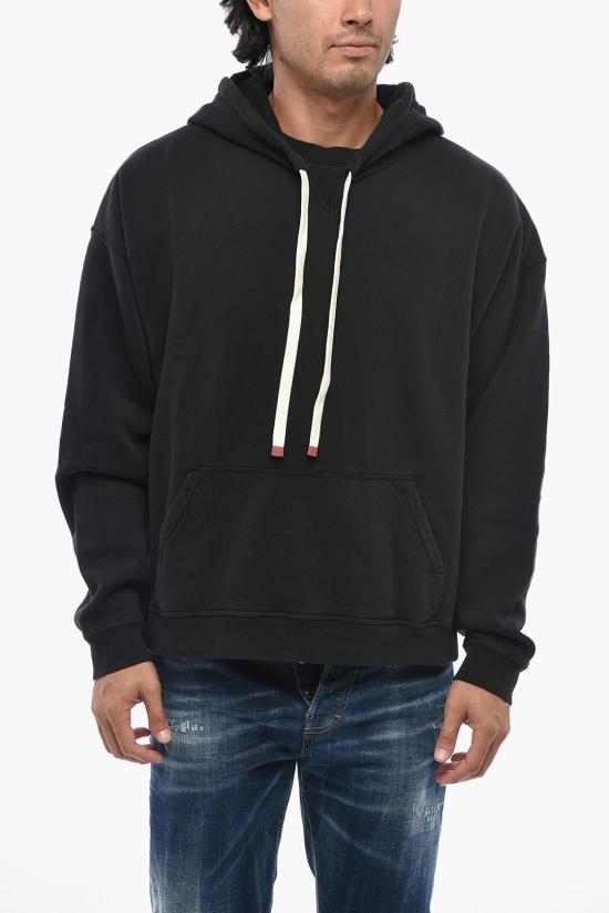  디스퀘어드2 후드 티셔츠 S74GU0873 S25030 900 Black