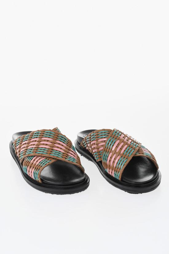  마르니 뮬/슬리퍼 FBMS013601 P4692 ZO087 25 Multicolor