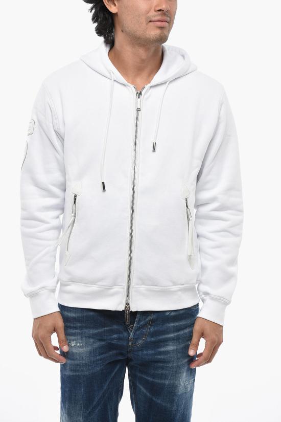  디스퀘어드2 후드 티셔츠 S71HG0153 S25516 100 White