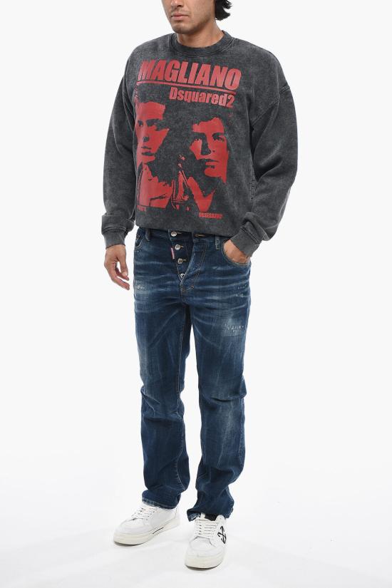  디스퀘어드2 데님 팬츠 S71LB1628 S30664 470 Blue - DSQUARED2