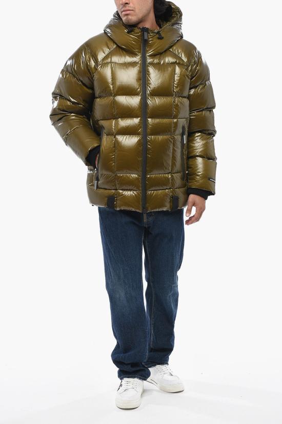  디스퀘어드2 패딩 S74AM1611 D35315 707 Green - DSQUARED2