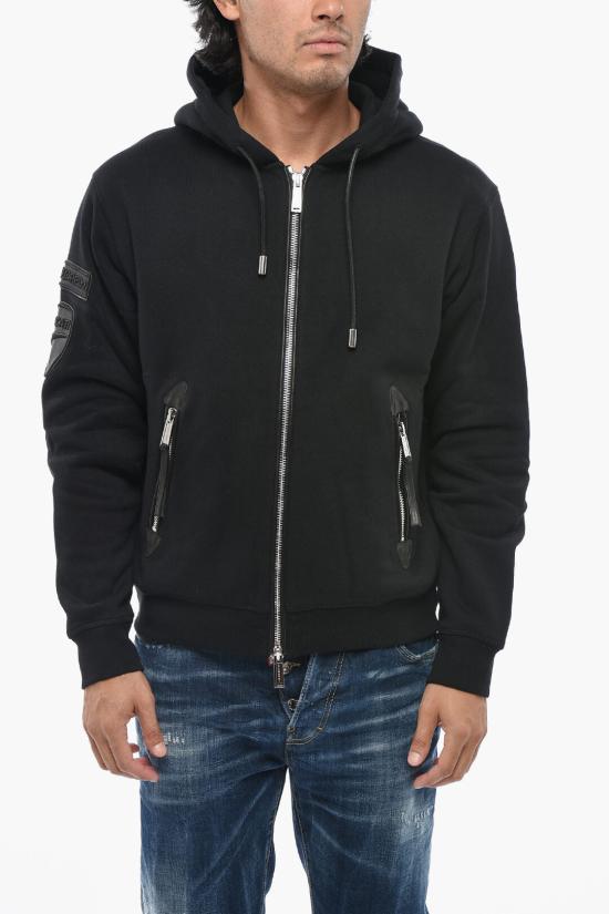  디스퀘어드2 후드 티셔츠 S71HG0153 S25516 900 Black