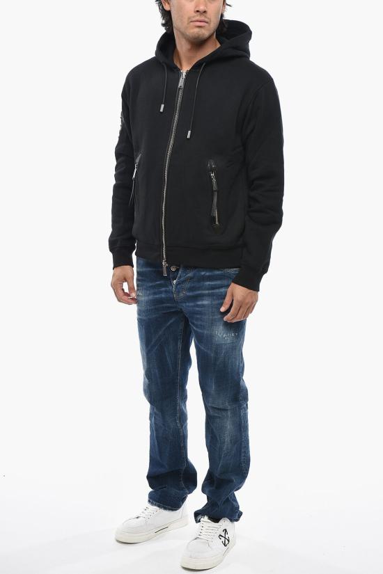  디스퀘어드2 후드 티셔츠 S71HG0153 S25516 900 Black - DSQUARED2