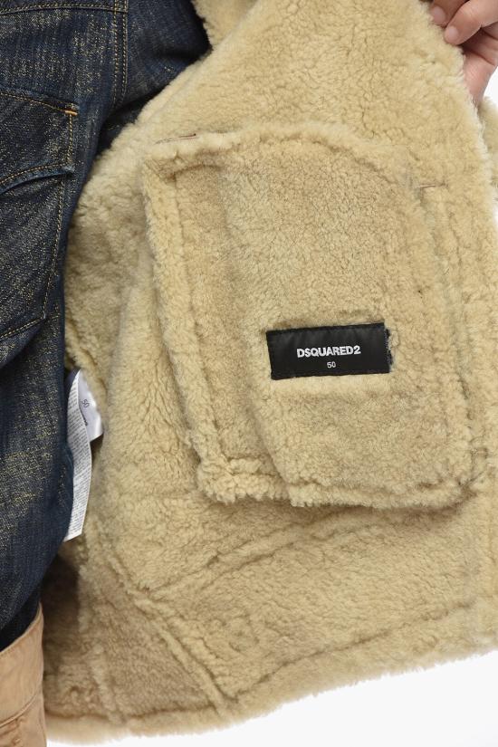  디스퀘어드2 무스탕 S74AM1621 D07030 143 Brown - DSQUARED2