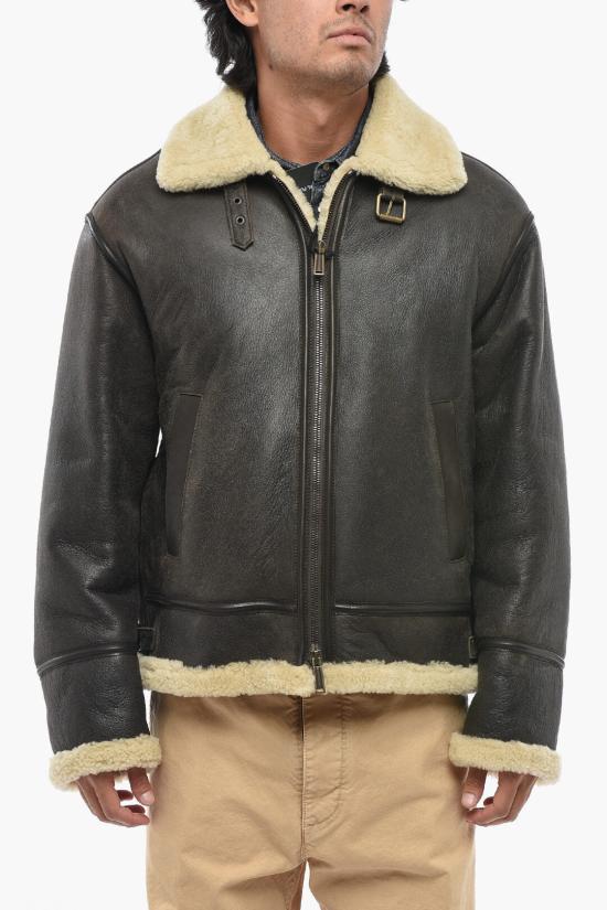  디스퀘어드2 무스탕 S74AM1621 D07030 143 Brown