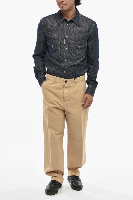  디스퀘어드2 스트레이트 팬츠 S79KA0072 D35106 109 Beige - DSQUARED2