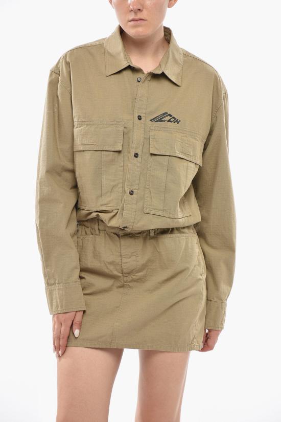  디스퀘어드2 숏 원피스 S80CT0044 D35224 114 Beige - DSQUARED2