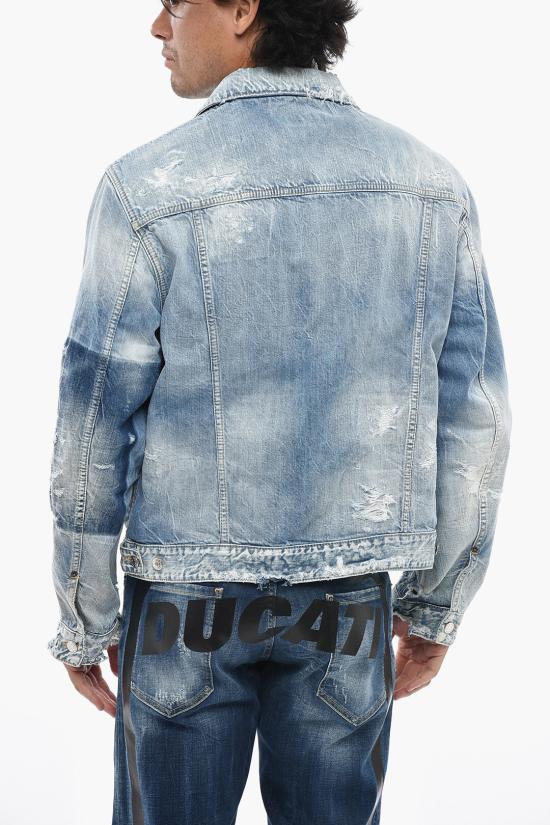  디스퀘어드2 데님 자켓 S71AN0635 D30011 470 Blue - DSQUARED2
