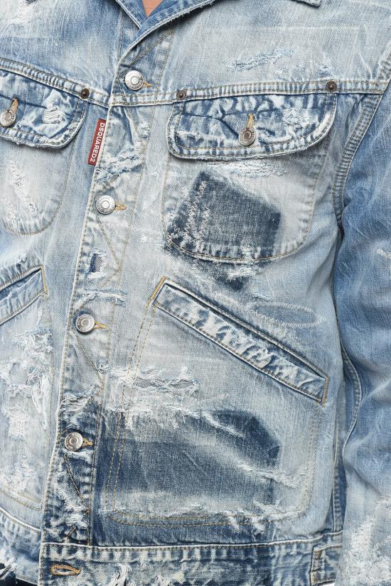  디스퀘어드2 데님 자켓 S71AN0635 D30011 470 Blue - DSQUARED2