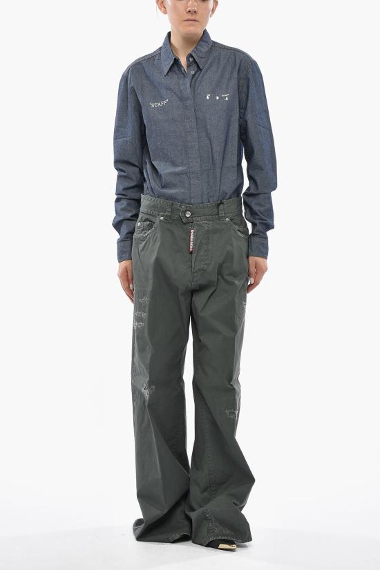  디스퀘어드2 데님 팬츠 S75LB1039 S78205 810 Green - DSQUARED2