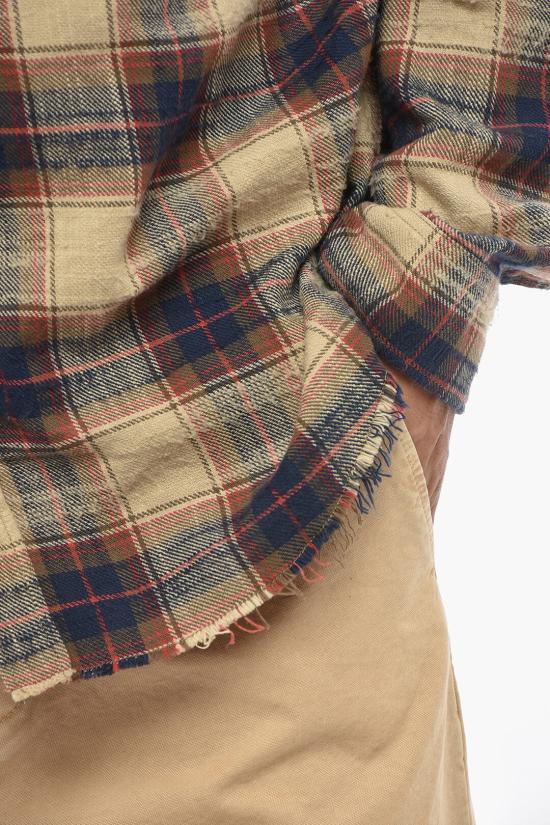  디스퀘어드2 긴팔 셔츠 S71DM0797 D35351 001F Beige - DSQUARED2