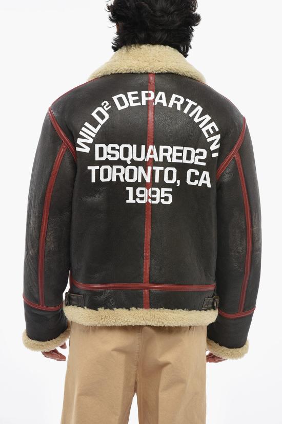  디스퀘어드2 무스탕 S74AM1506 D07011 143 Brown - DSQUARED2