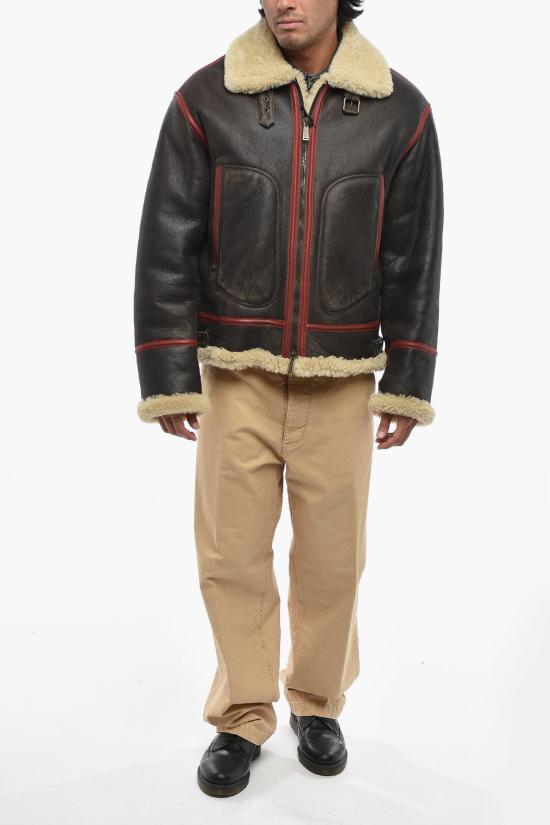  디스퀘어드2 무스탕 S74AM1506 D07011 143 Brown - DSQUARED2