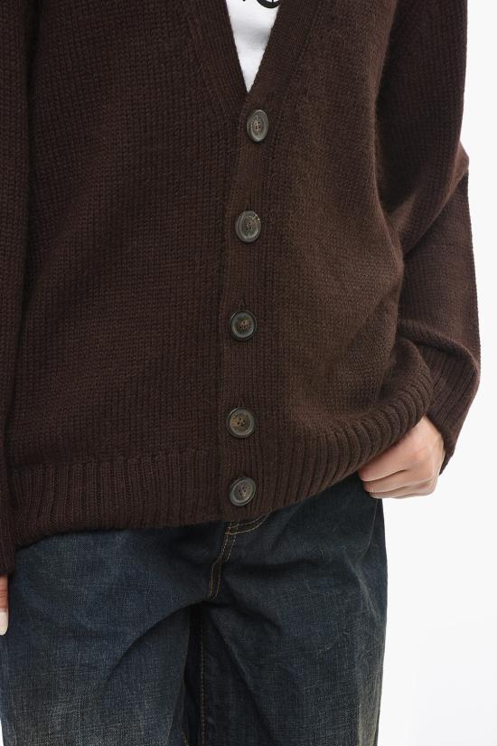  디스퀘어드2 가디건 S72HA1225 D13030 139 Brown - DSQUARED2