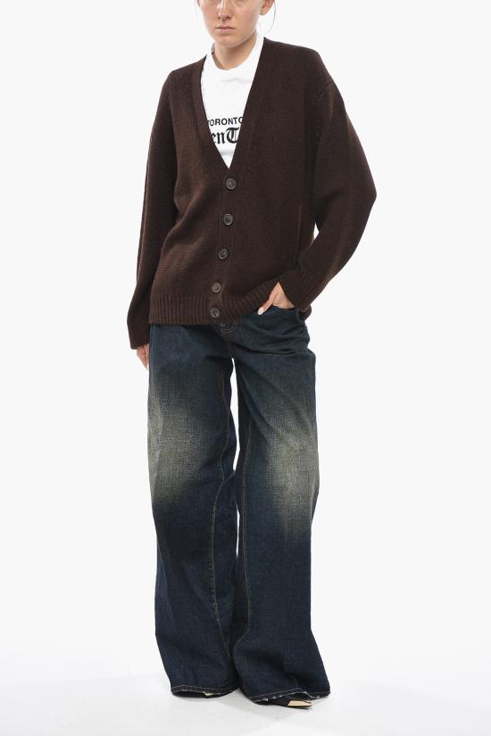  디스퀘어드2 가디건 S72HA1225 D13030 139 Brown - DSQUARED2