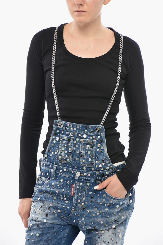  디스퀘어드2 데님 원피스 S75FP0168 S30342 470 Blue - DSQUARED2