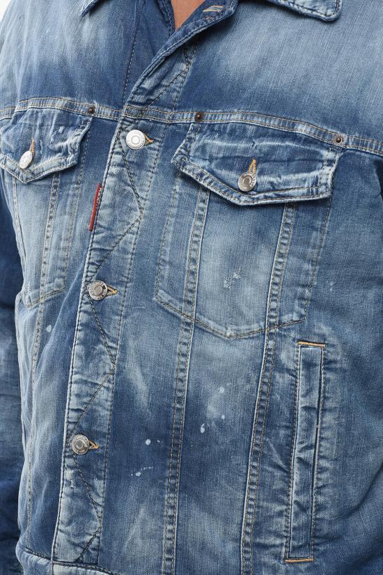  디스퀘어드2 데님 자켓 S74AM1580 S30341 470 Blue - DSQUARED2