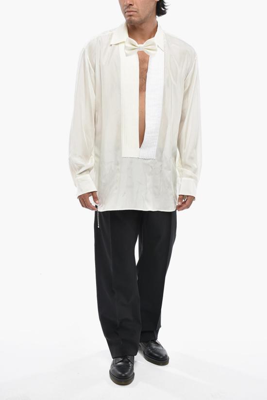  디스퀘어드2 긴팔 셔츠 S71DM0799 S47223 103 White - DSQUARED2