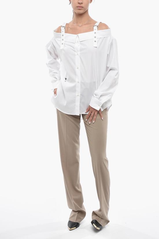  디올 블라우스 521B85A3356 0100 White - DIOR